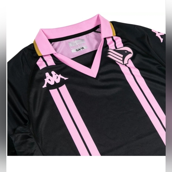❌️SOLD❌️ New Kappa 2022/23 Palermo FC Soccer HomE Replica Jersey Men’s - Picture 2 of 4